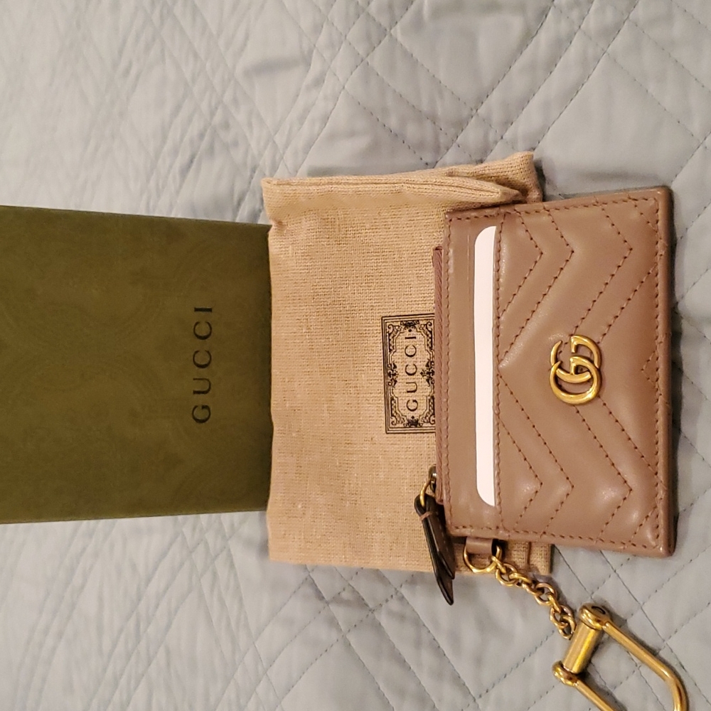 Gucci Marmont Keychain Wallet